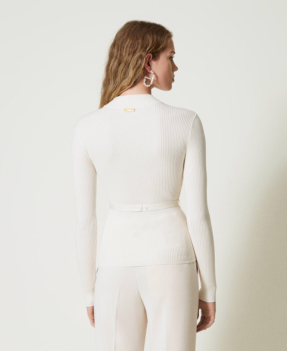 Twin Set Maglia lupetto con cintura Hotsell