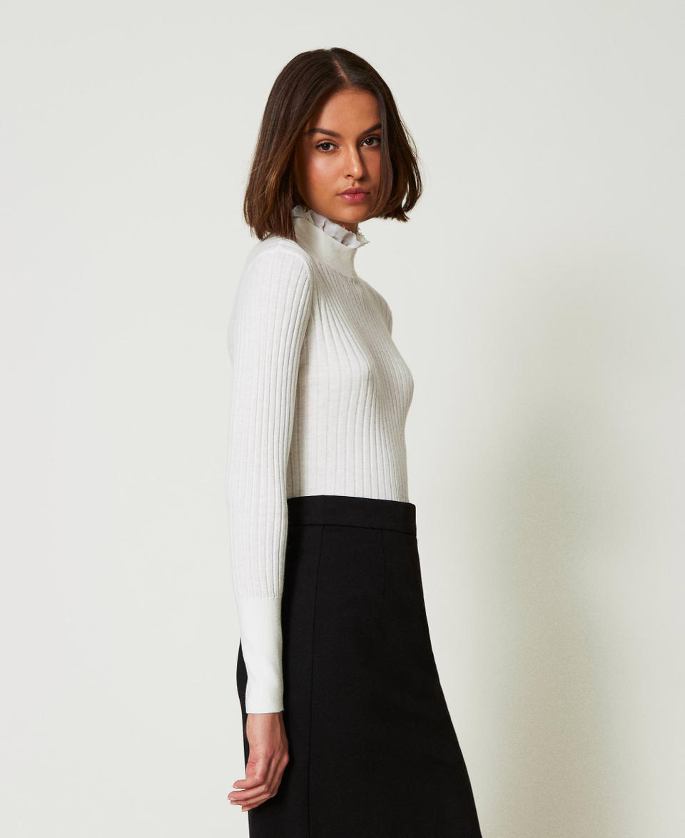 Twin Set Maglia lupetto con perline In Linea
