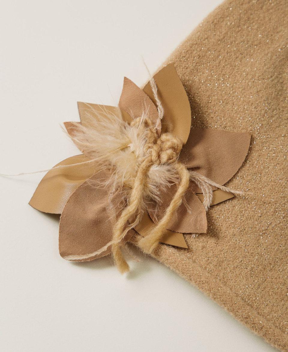 Twin Set Berretto in maglia con spilla a fiore Qualità Garantita