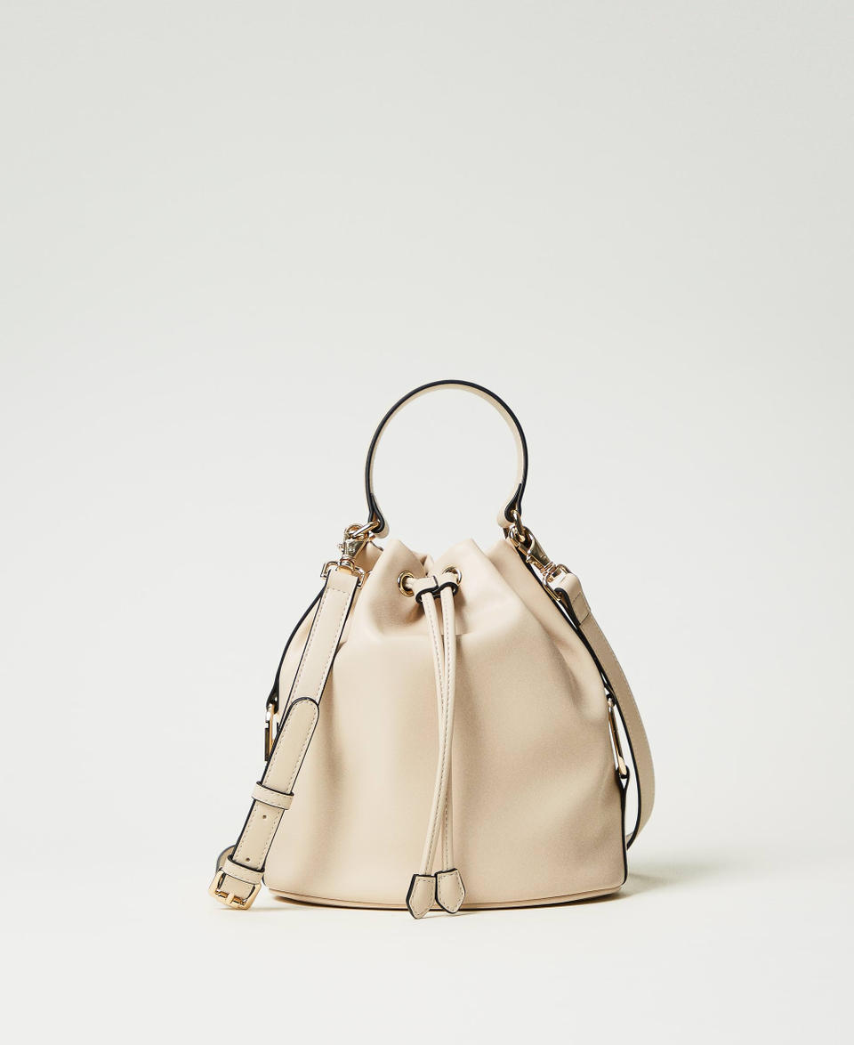 Twin Set Borsa a secchiello con fibbia Oval T In Vendita