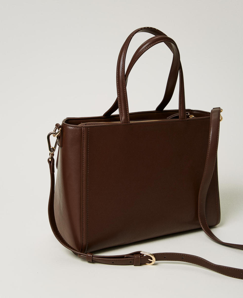 Twin Set Borsa shopper ‘Brera’ con apertura Oval T Hotsell