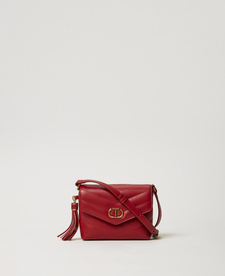 Twin Set Borsa a tracolla 'Dreamy' piccola in pelle Vendita Calda