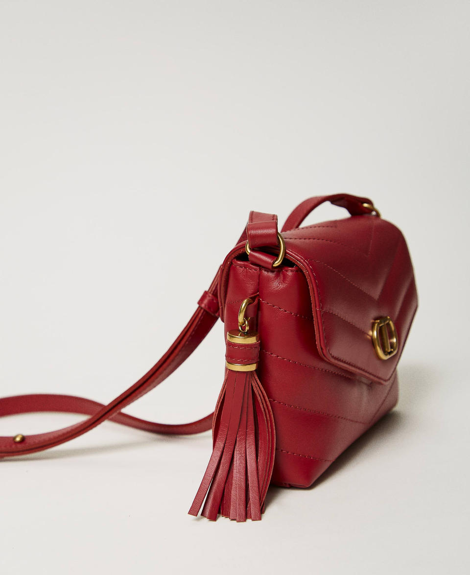 Twin Set Borsa a tracolla 'Dreamy' piccola in pelle Vendita Calda