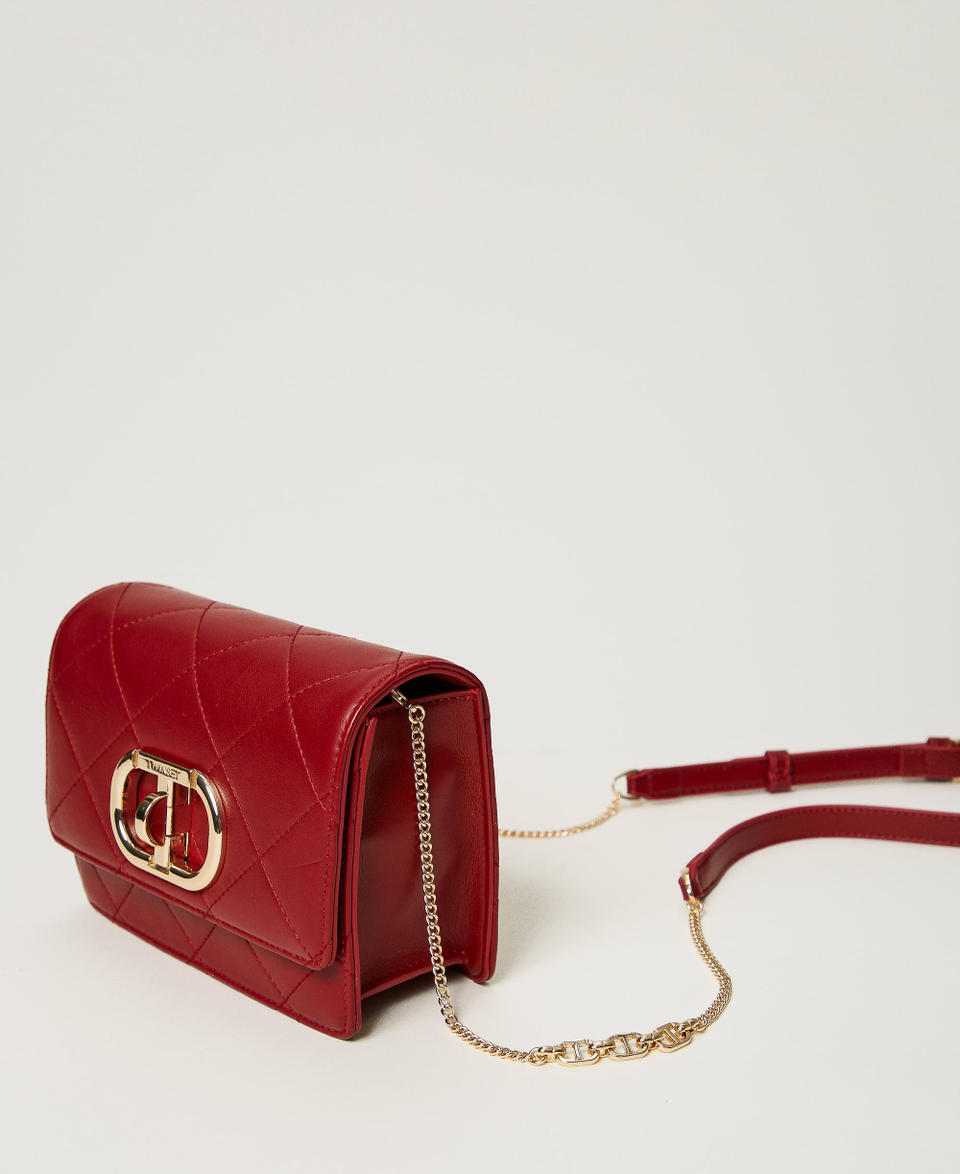 Twin Set Borsa a tracolla con chiusura Oval T Vendita Economica