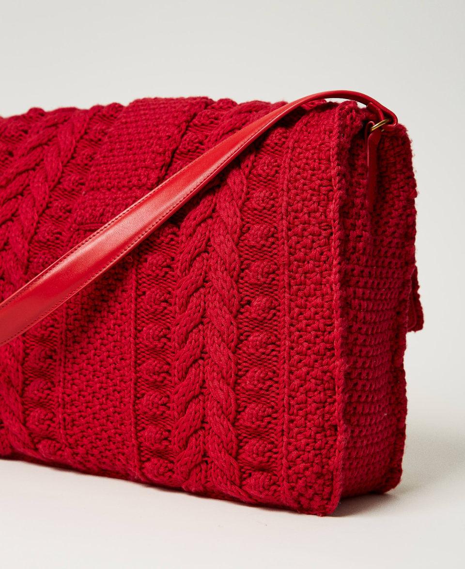 Twin Set Borsa a tracolla tricot 'Emma' Saldi Di Fabbrica