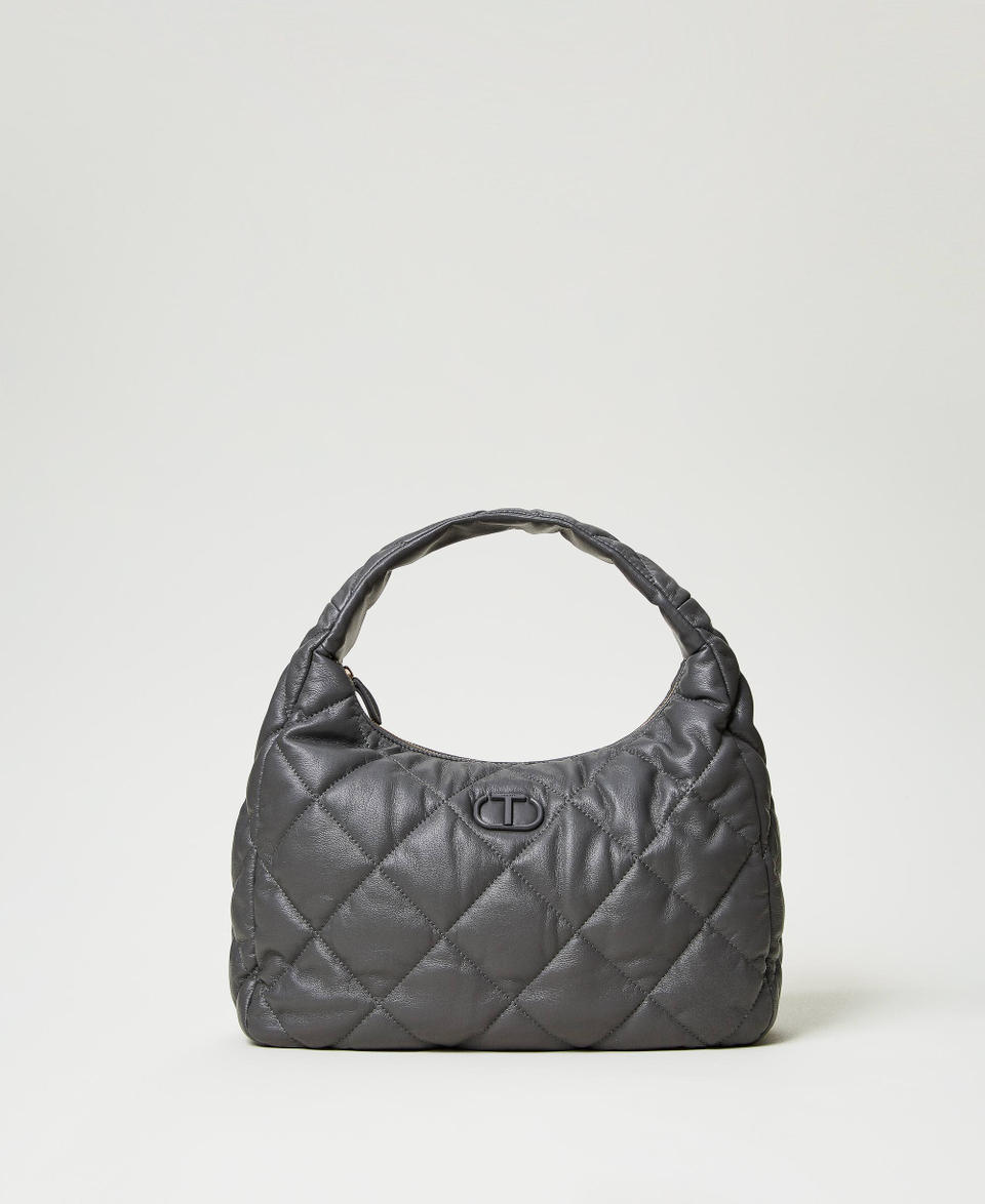 Twin Set Borsa hobo grande quilted imbottita Nuova