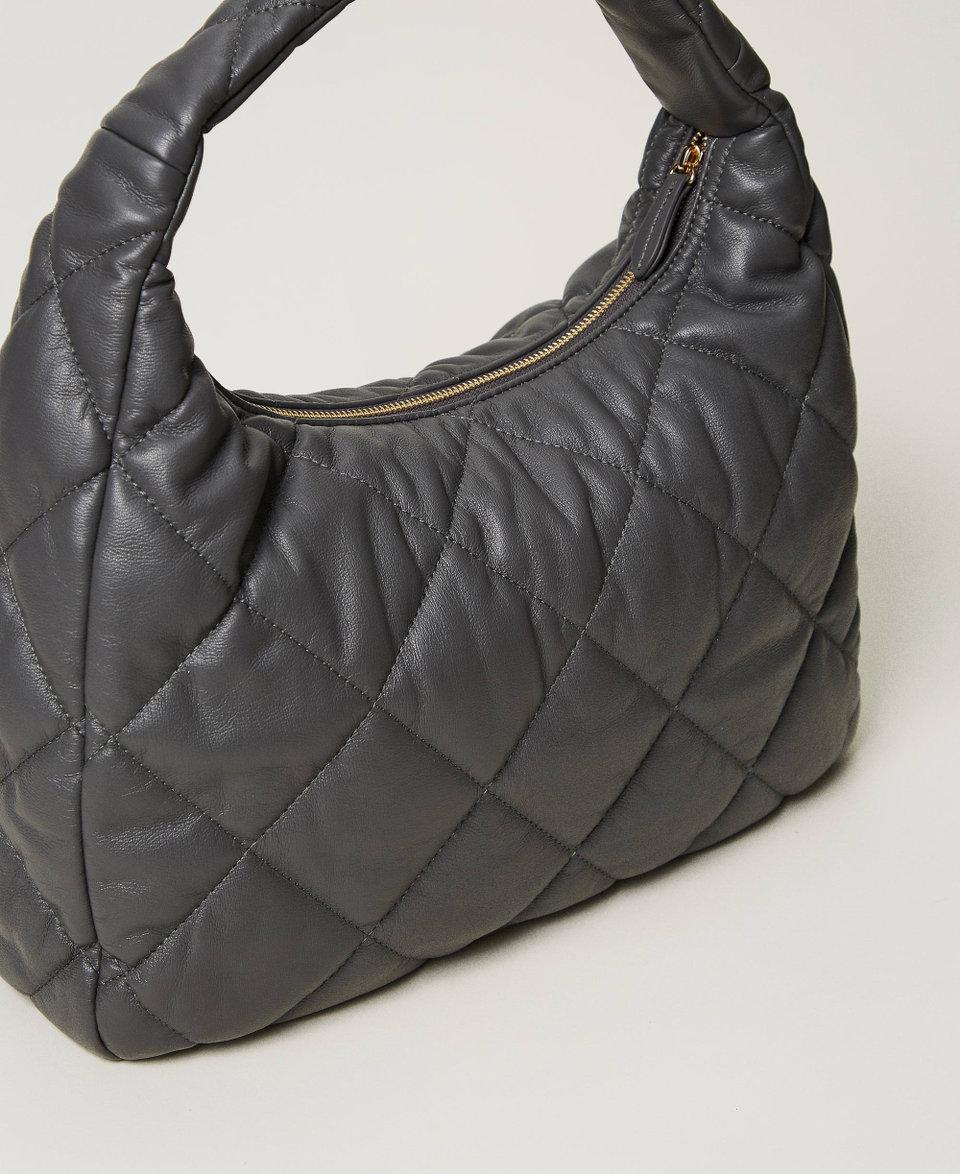 Twin Set Borsa hobo grande quilted imbottita Nuova