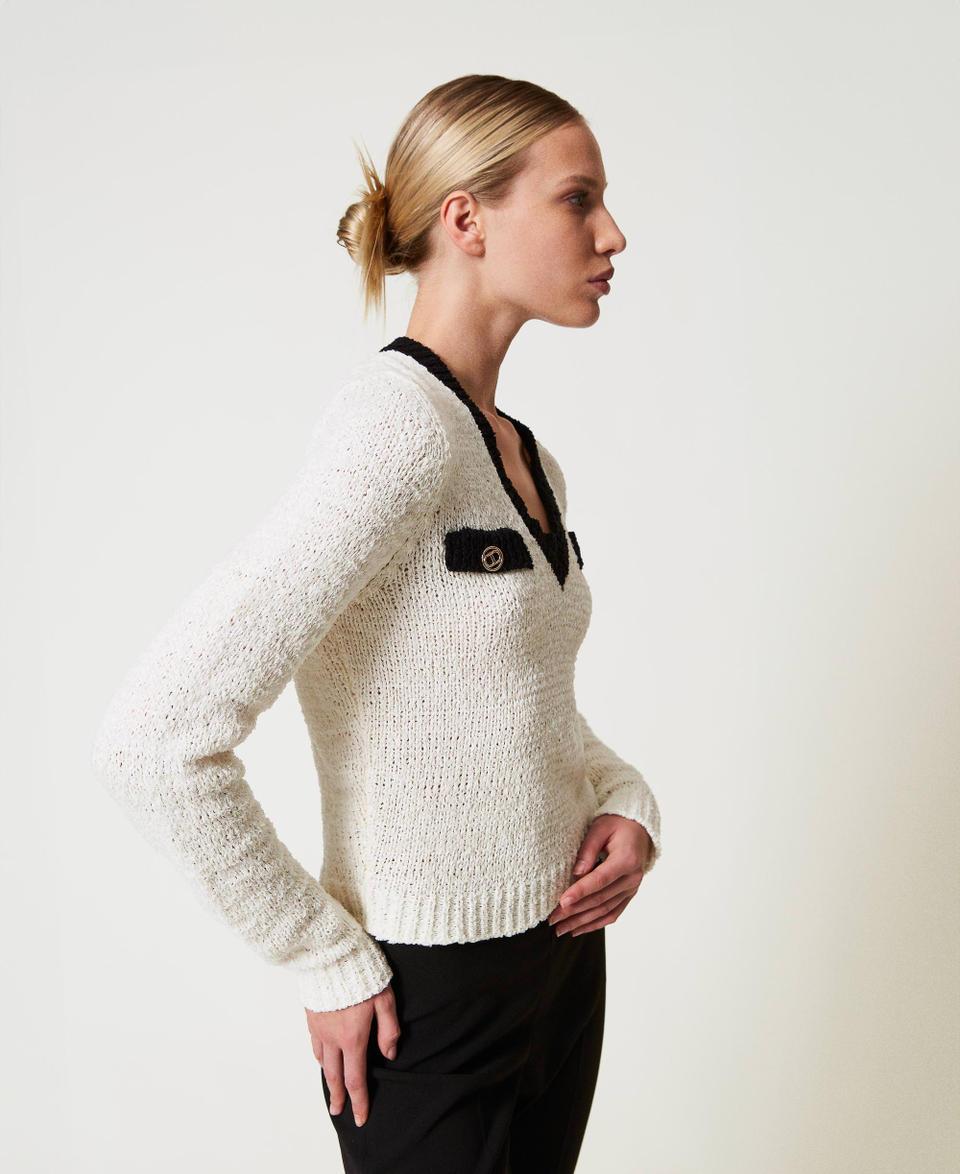 Twin Set Maglia con bottoni Oval T Prezzo basso