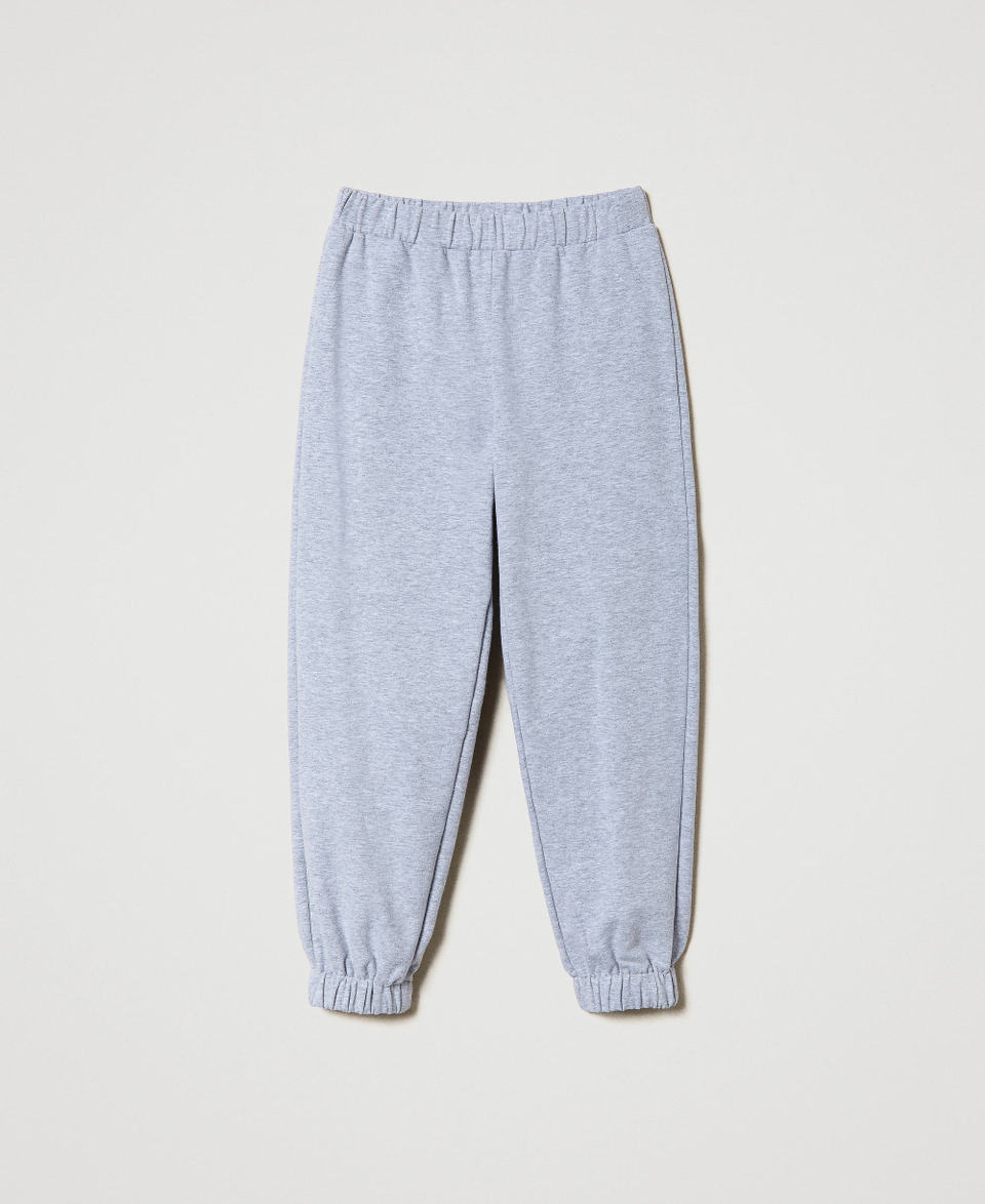 Twin Set Pantaloni joggers in felpa Sostegno trimestrale