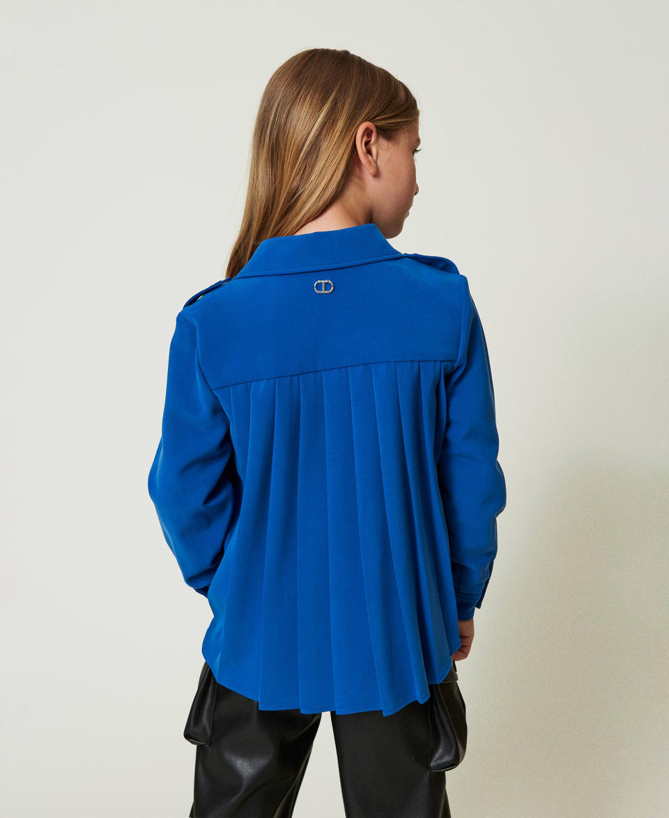 Twin Set Giacca overshirt in flanella Moda