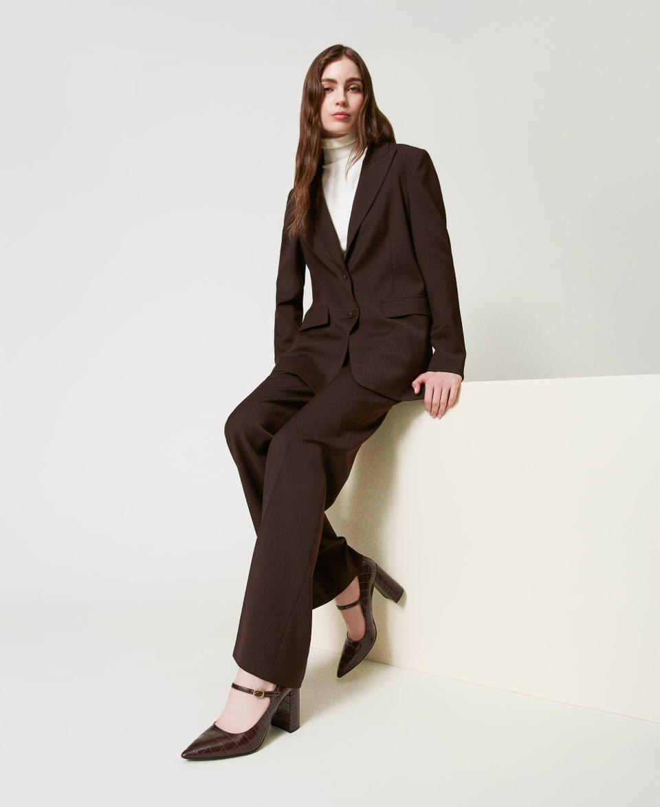 Twin Set Décolleté con stampa cocco Italy