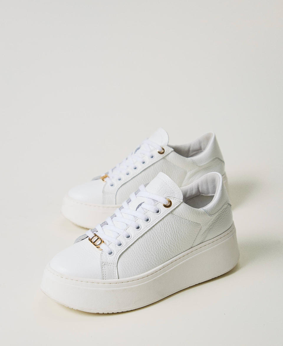 Twin Set Sneakers in pelle Acquista Ora
