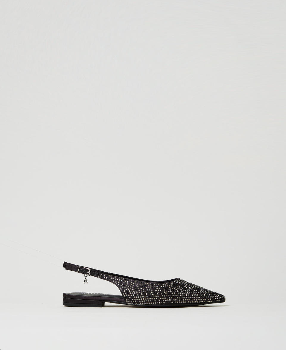 Twin Set Ballerine sling back con strass Affare Del Giorno
