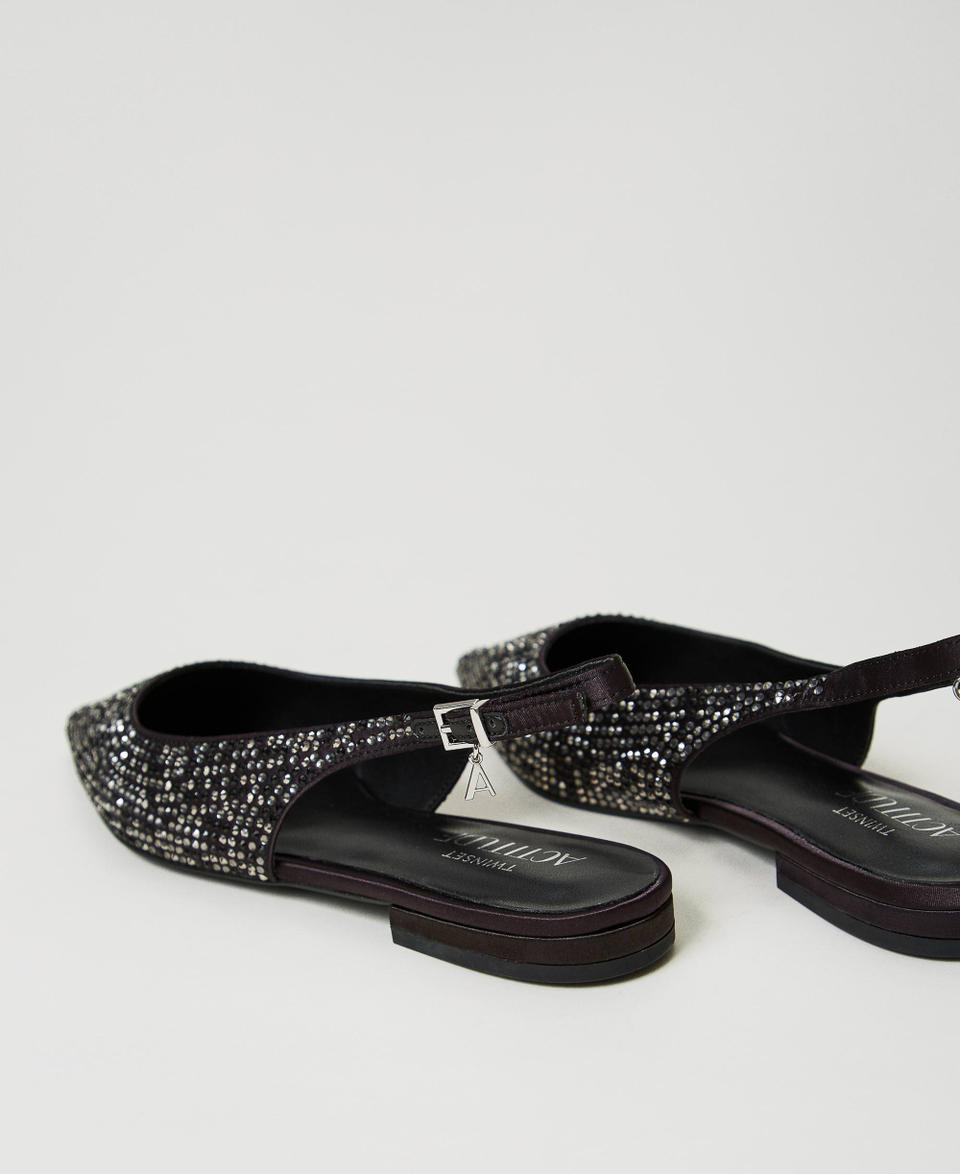Twin Set Ballerine sling back con strass Affare Del Giorno