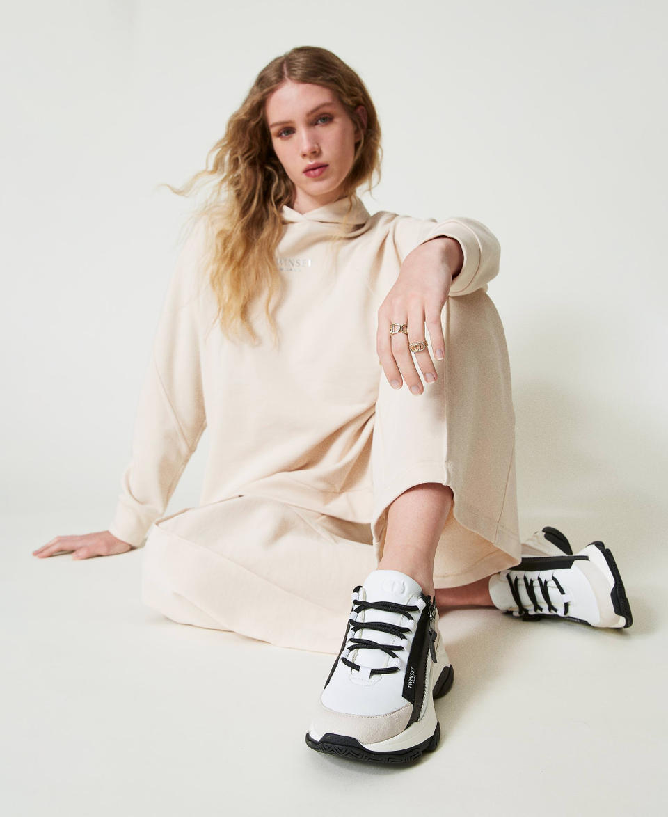 Twin Set Sneakers running con zip Economico