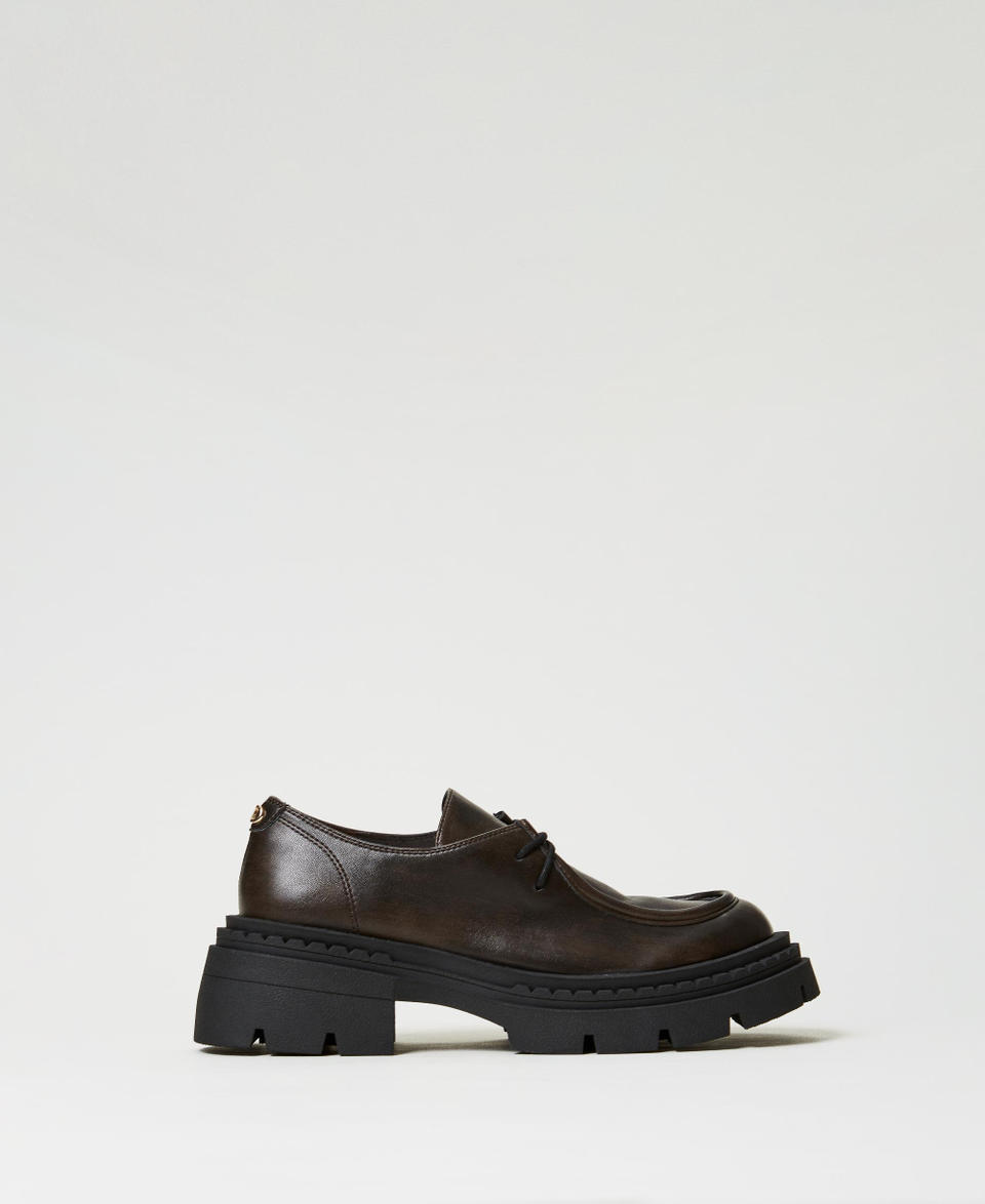 Twin Set Scarpe stringate con Oval T Vendite Flash