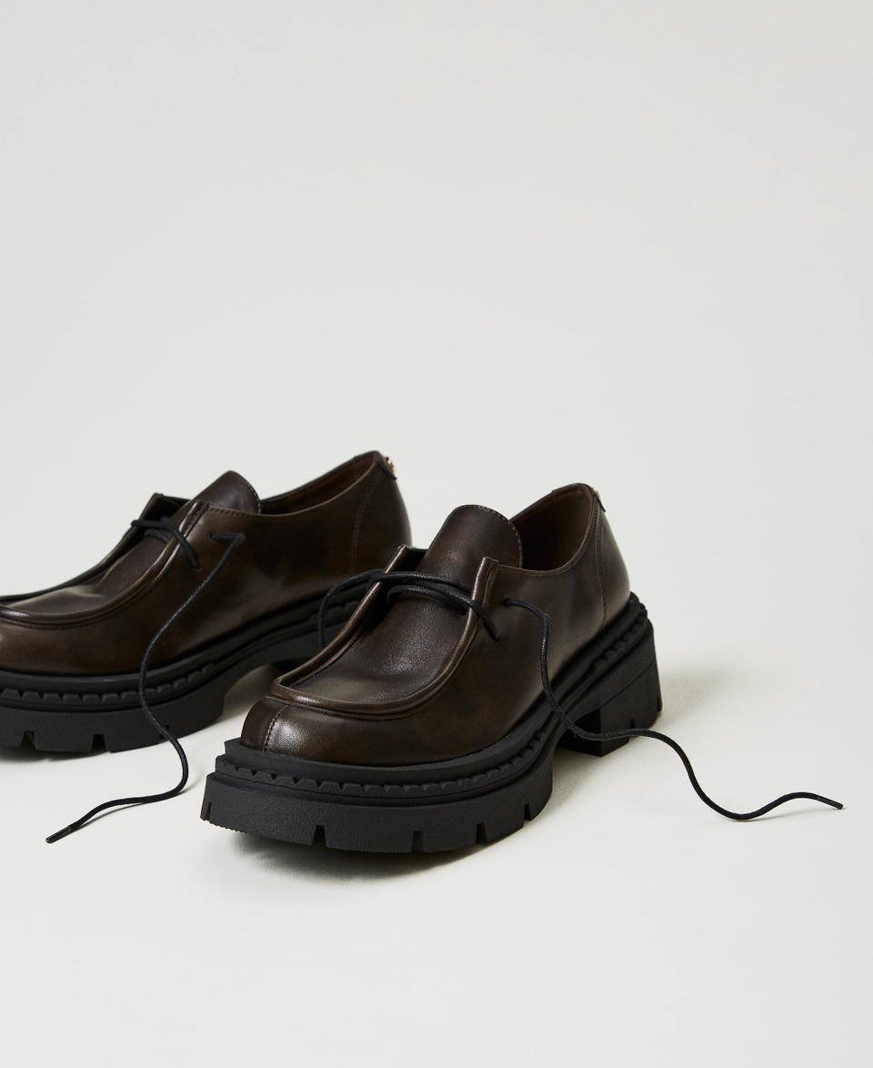 Twin Set Scarpe stringate con Oval T Vendite Flash