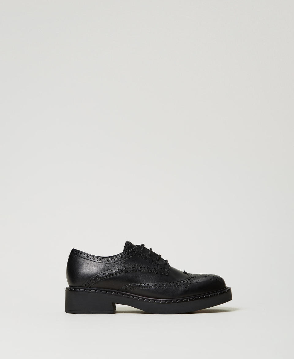 Twin Set Scarpe stringate in pelle Nuova