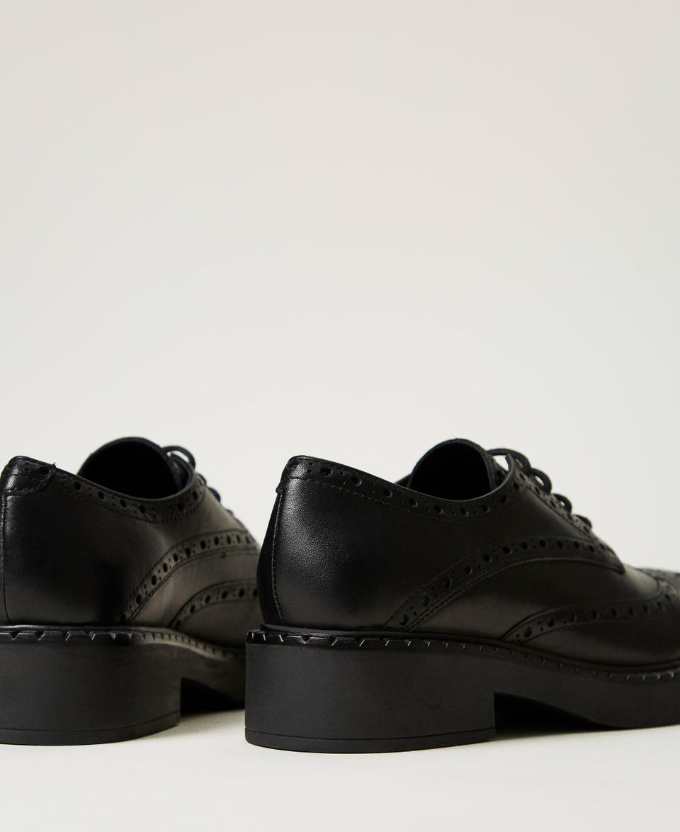 Twin Set Scarpe stringate in pelle Nuova
