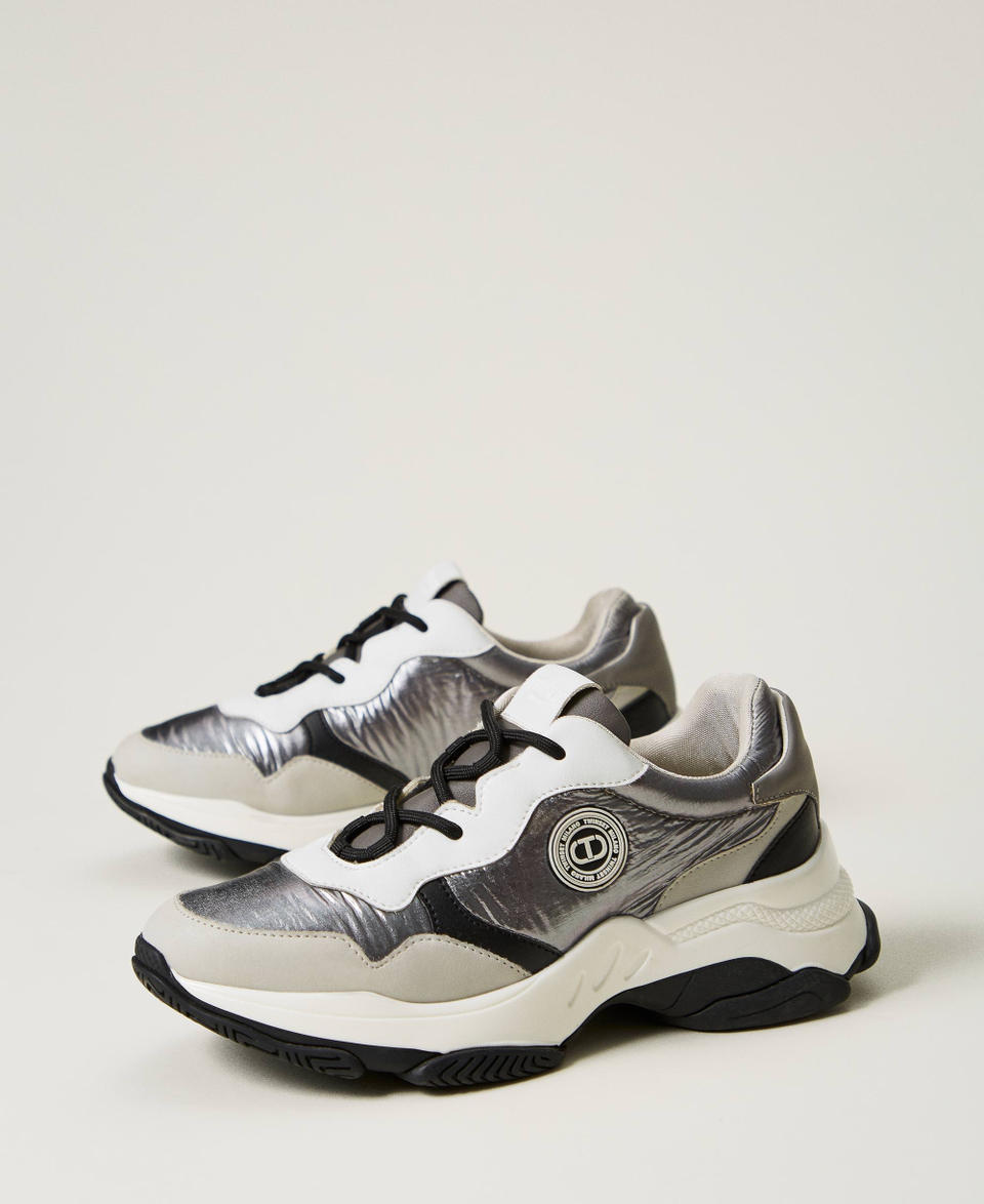 Twin Set Sneakers running color block In Linea