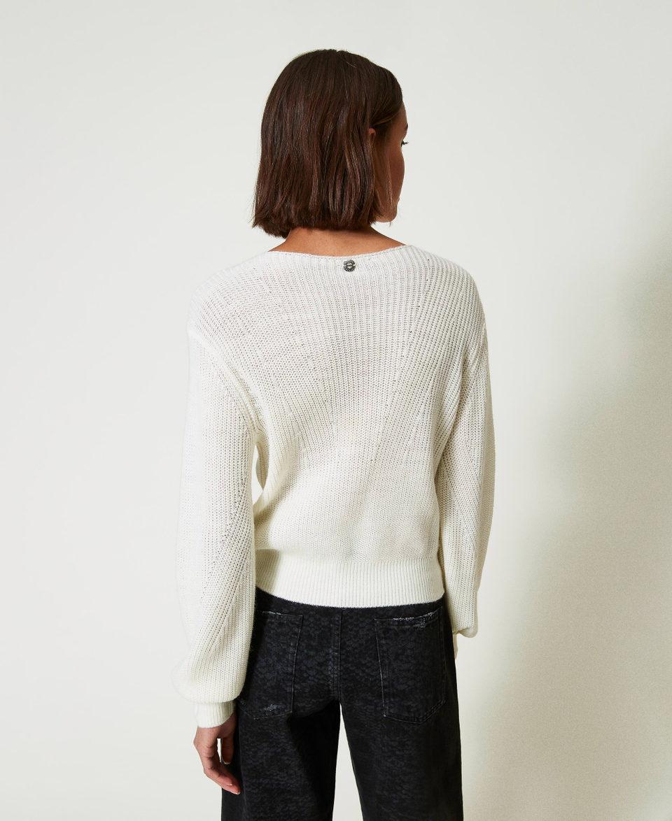 Twin Set Maglia con ricami fatti a mano Vendite Flash