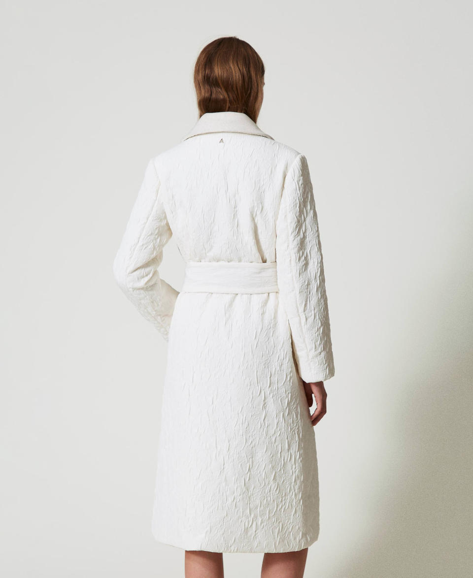 Twin Set Cappotto doppiopetto goffrato 2025