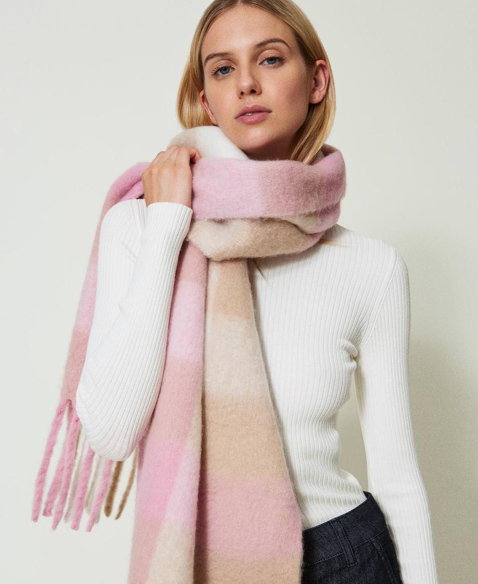 Twin Set Stola in panno jacquard Moda