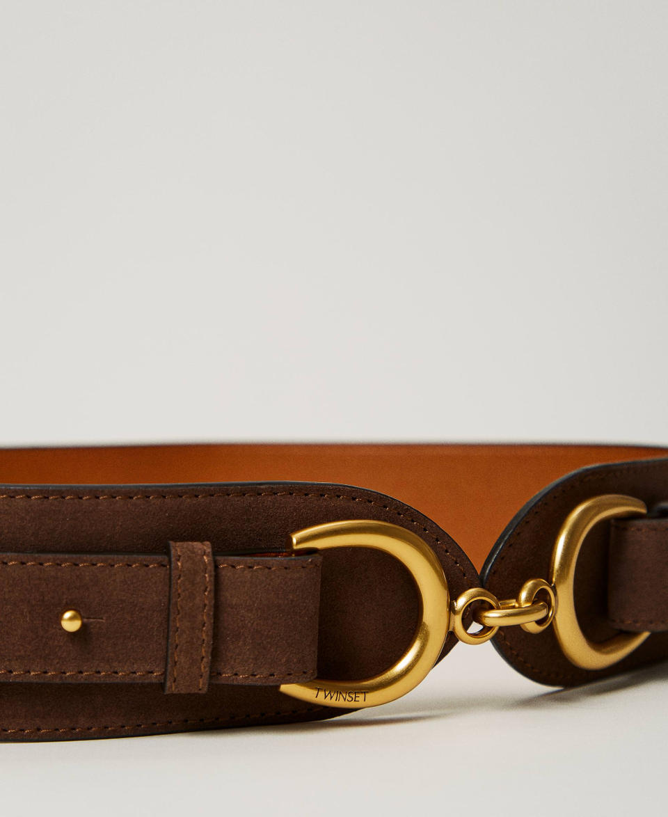Twin Set Cintura in pelle con morsetto Qualità Garantita