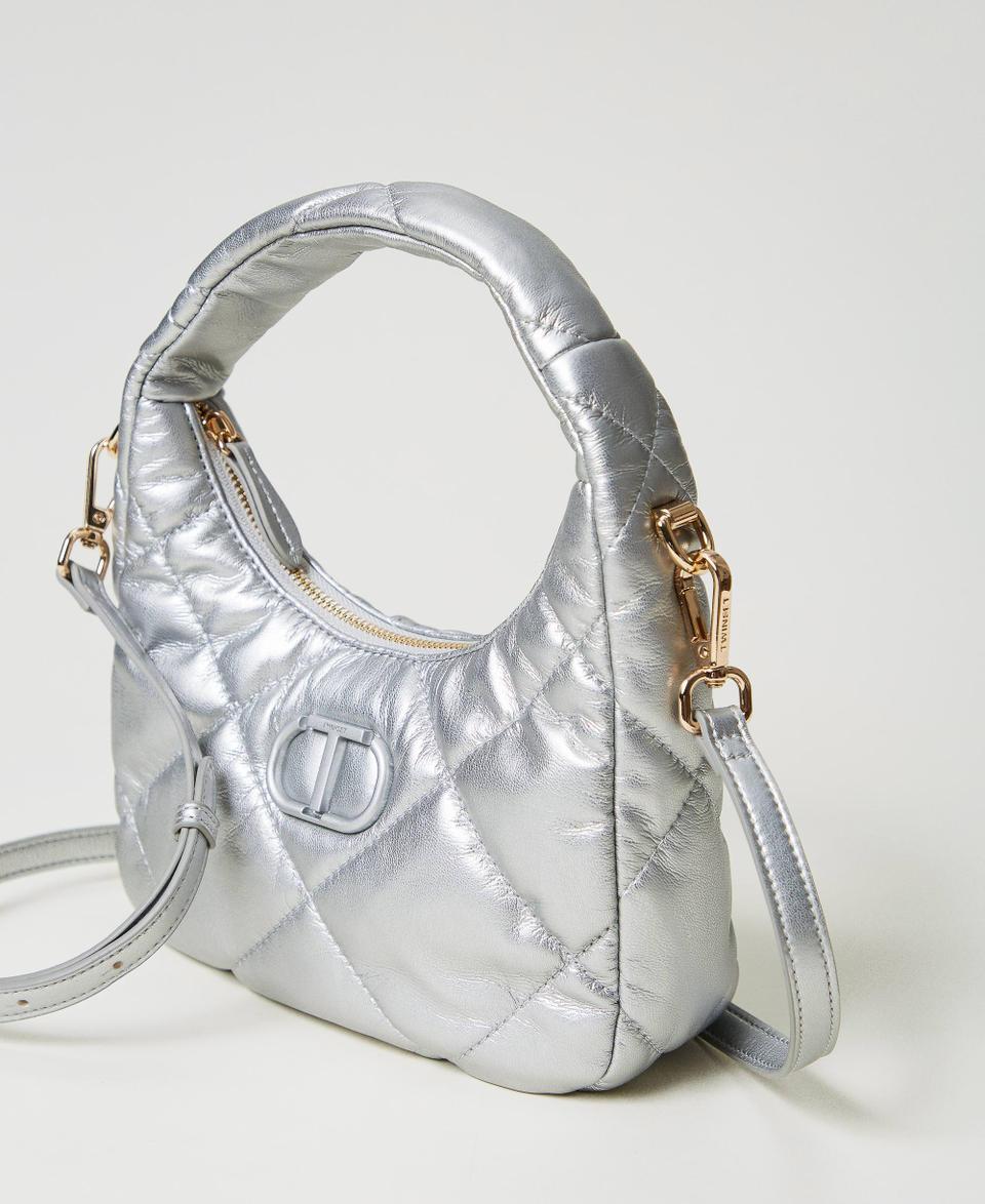 Twin Set Borsa hobo piccola quilted imbottita Presa