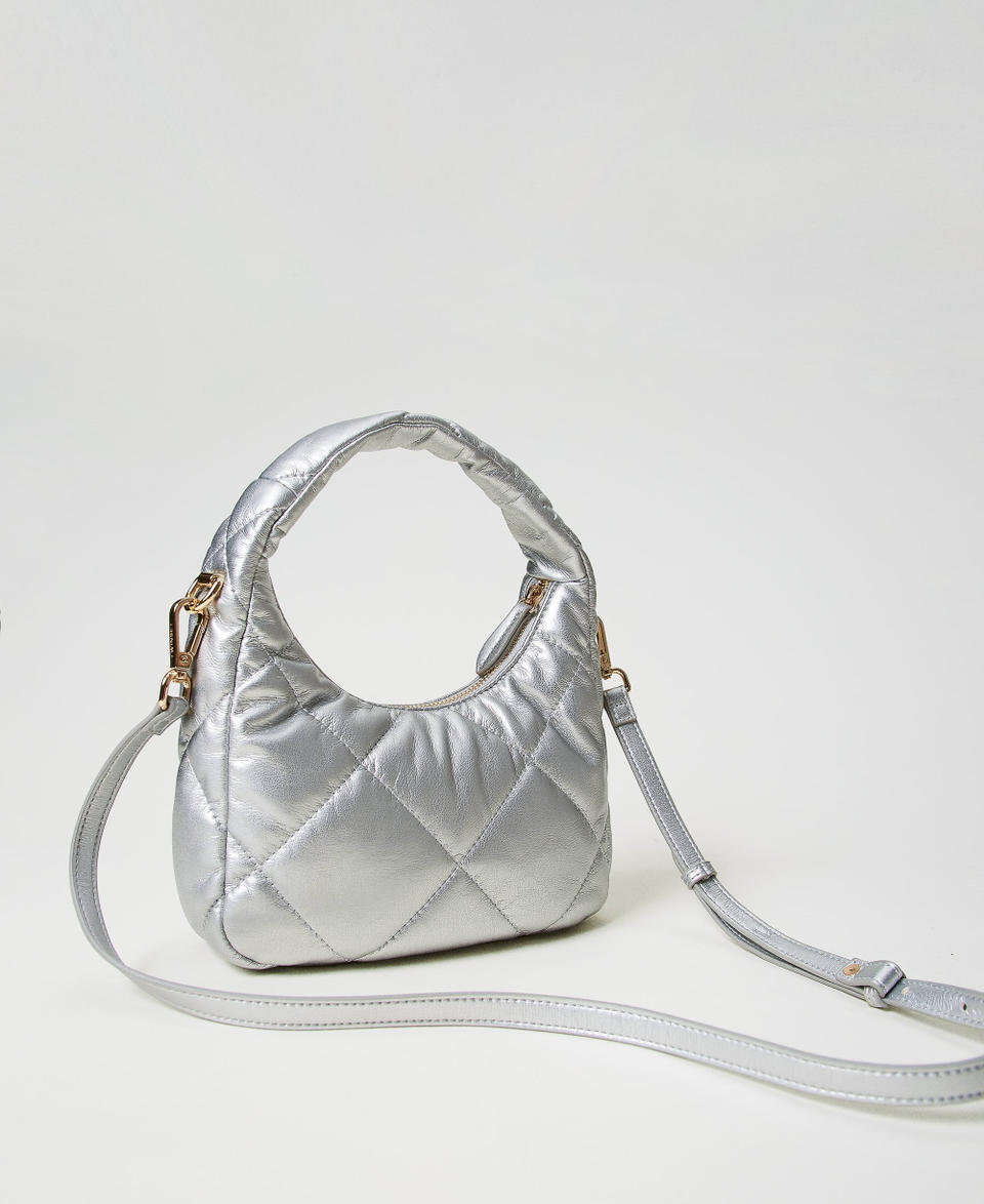 Twin Set Borsa hobo piccola quilted imbottita Presa