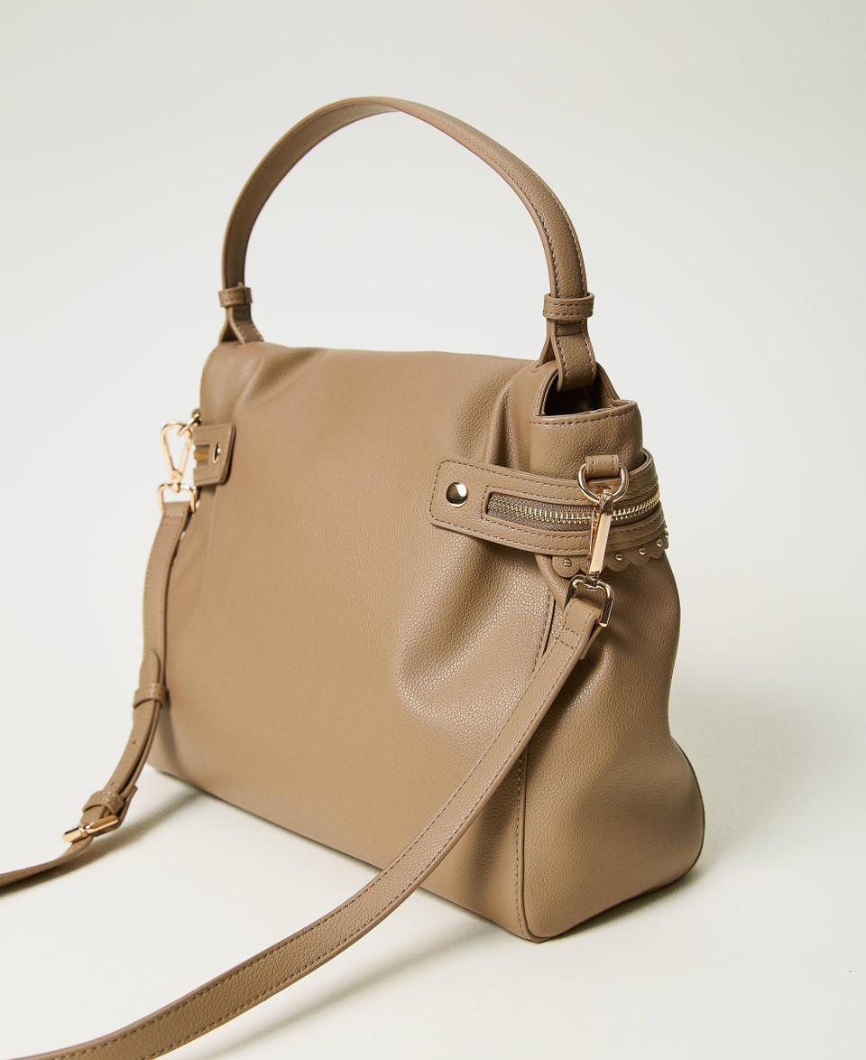 Twin Set Borsa top handle ‘Cécile’ grande In Vendita