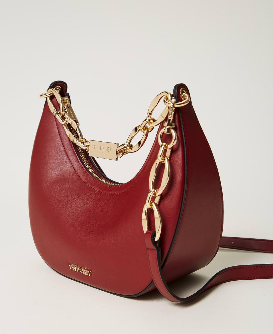 Twin Set Borsa a tracolla ‘Miss Twinset’ con catena logo Vendita Calda