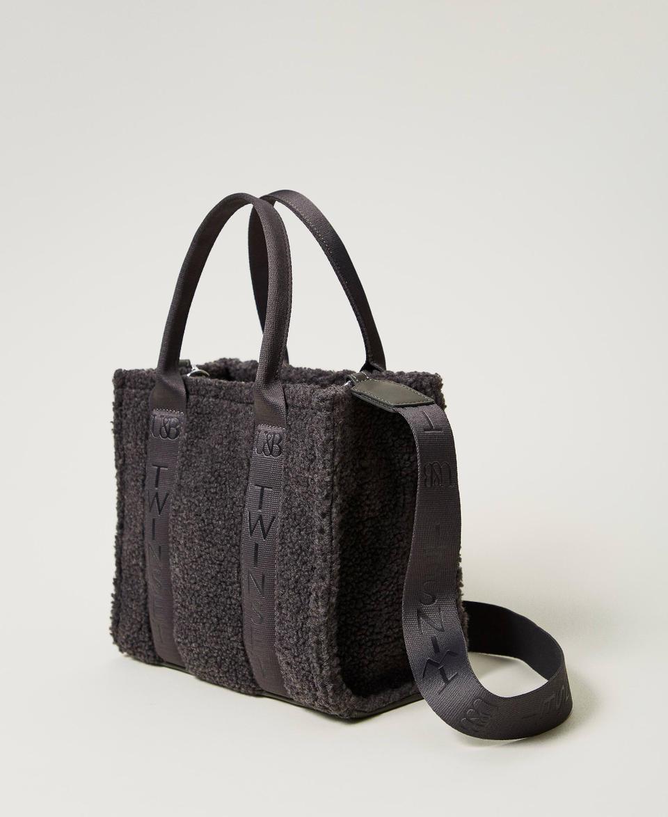 Twin Set Borsa shopper in faux fur effetto furry I Più Venduti
