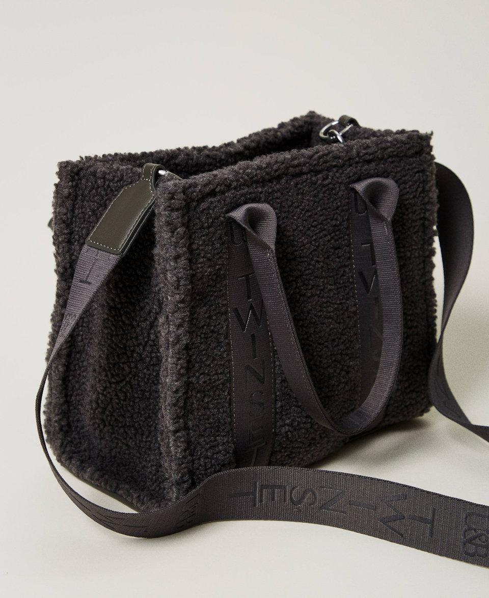 Twin Set Borsa shopper in faux fur effetto furry I Più Venduti