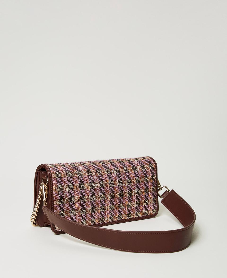Twin Set Borsa a tracolla con bouclé multicolor Moda