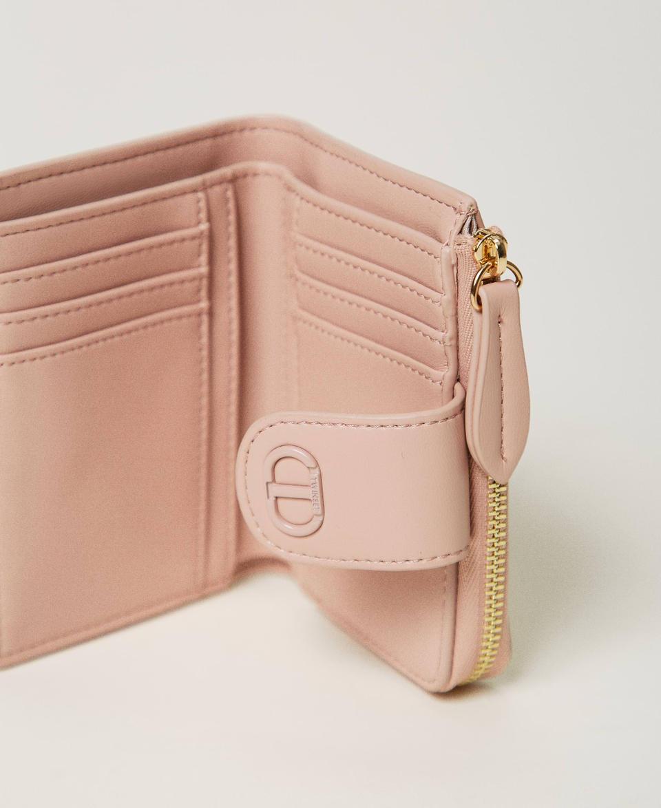 Twin Set Portafoglio con zip e Oval T Nuovo