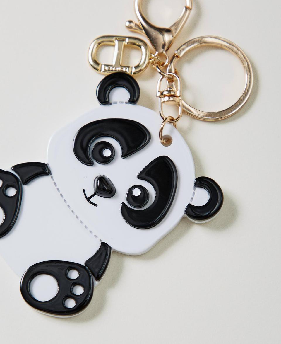 Twin Set Portachiavi panda con Oval T Qualità
