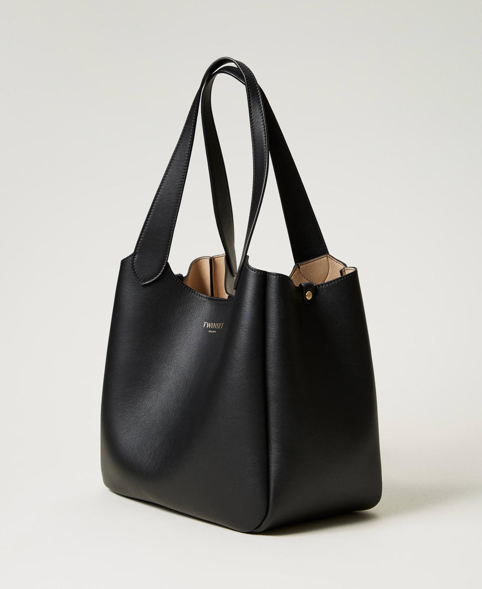 Twin Set Borsa shopper ‘Forever’ in pelle Shopping Online