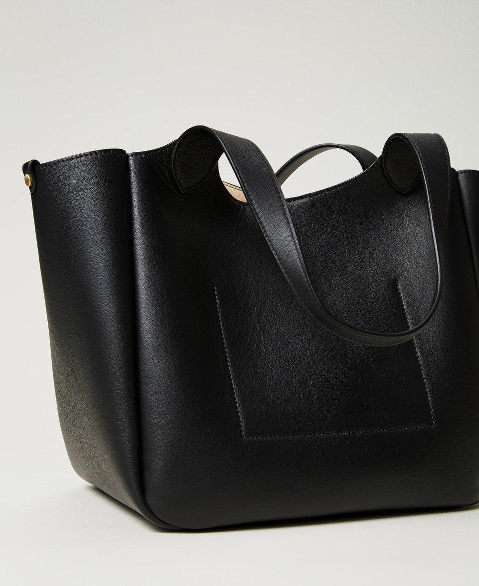 Twin Set Borsa shopper ‘Forever’ in pelle Shopping Online