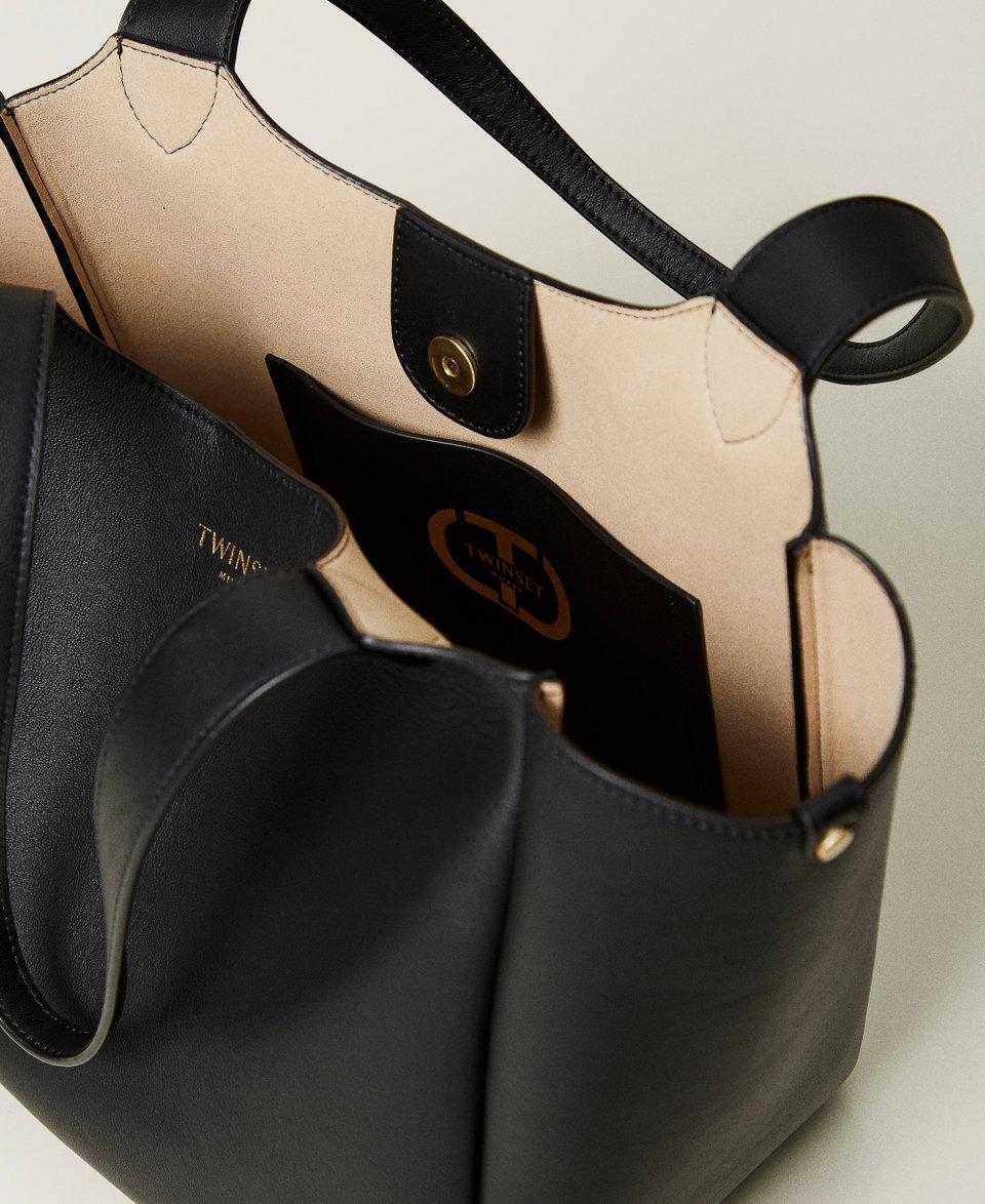 Twin Set Borsa shopper ‘Forever’ in pelle Shopping Online