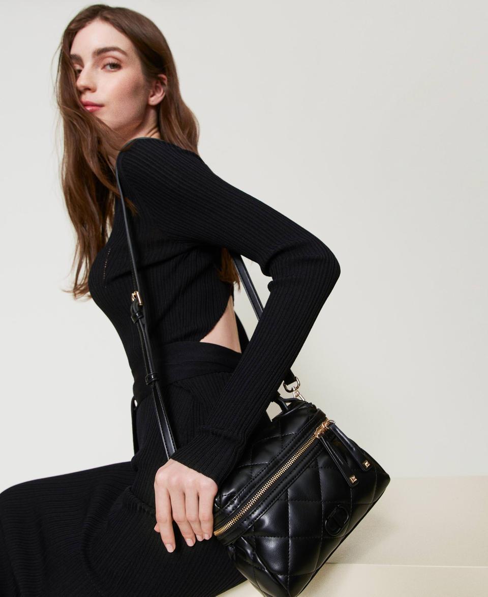 Twin Set Borsa top handle ‘Cécile’ piccola trapuntata Prezzo Ridotto