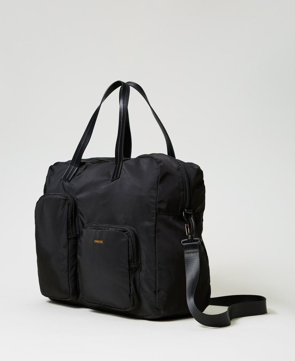 Twin Set Borsa shopper in tessuto tecnico Sottocosto