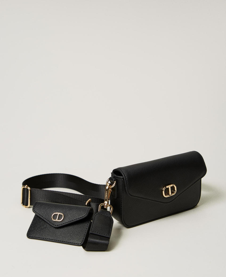 Twin Set Mini borsa a tracolla con portacarte Sconto