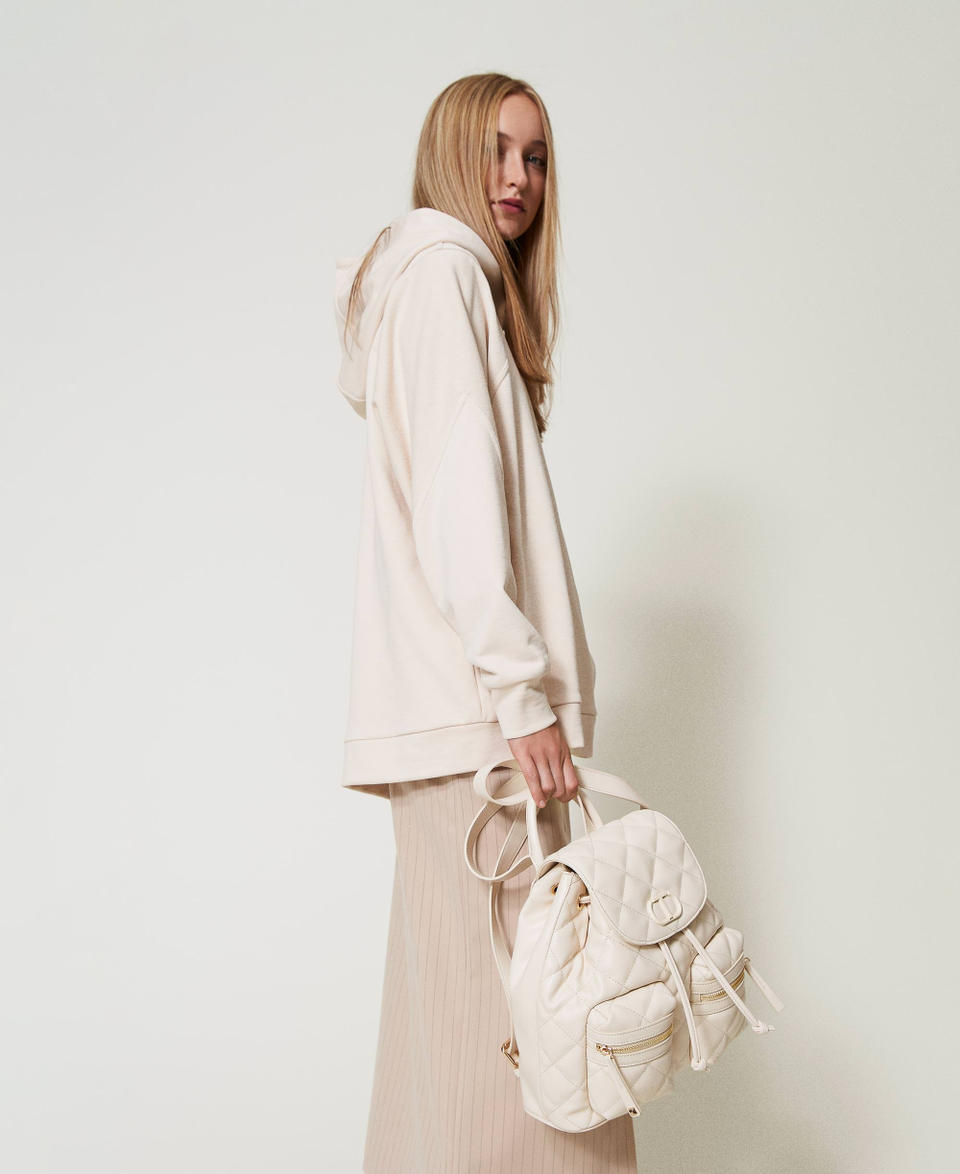 Twin Set Zaino trapuntato con Oval T Online