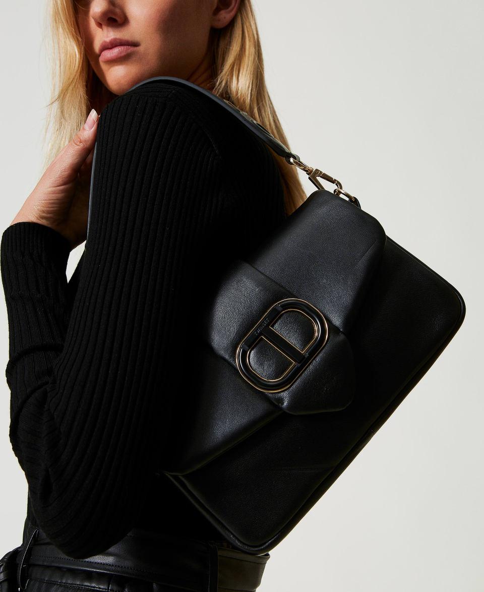 Twin Set Borsa a tracolla 'Amie' media in nappa Italia