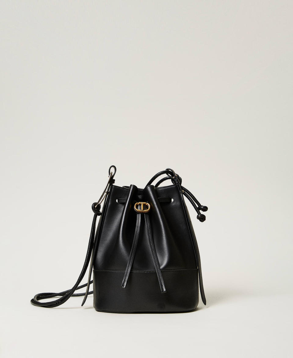 Twin Set Borsa a secchiello 'Jane' in pelle Qualità