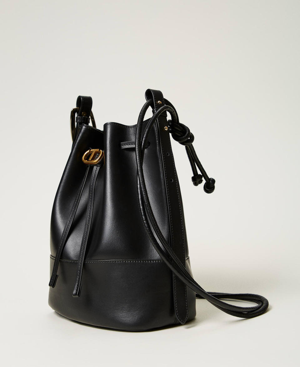 Twin Set Borsa a secchiello 'Jane' in pelle Qualità