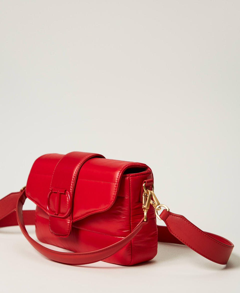 Twin Set Borsa a tracolla 'Amie Ski' media in nylon Spedizione Gratuita