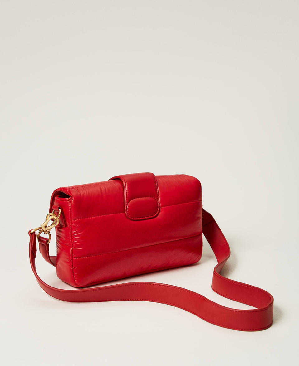 Twin Set Borsa a tracolla 'Amie Ski' media in nylon Spedizione Gratuita