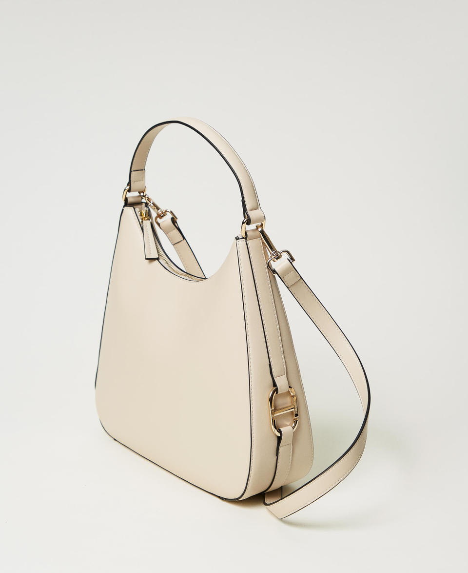 Twin Set Borsa hobo con fibbia Oval T Pezzi Unici